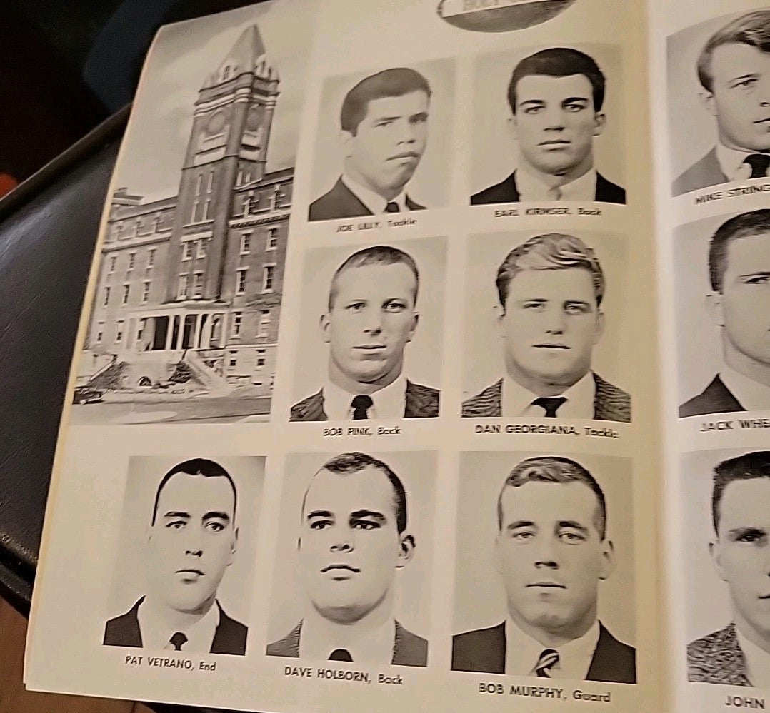 1963 Vintage College Football Program Syracuse vs. Holy Cross