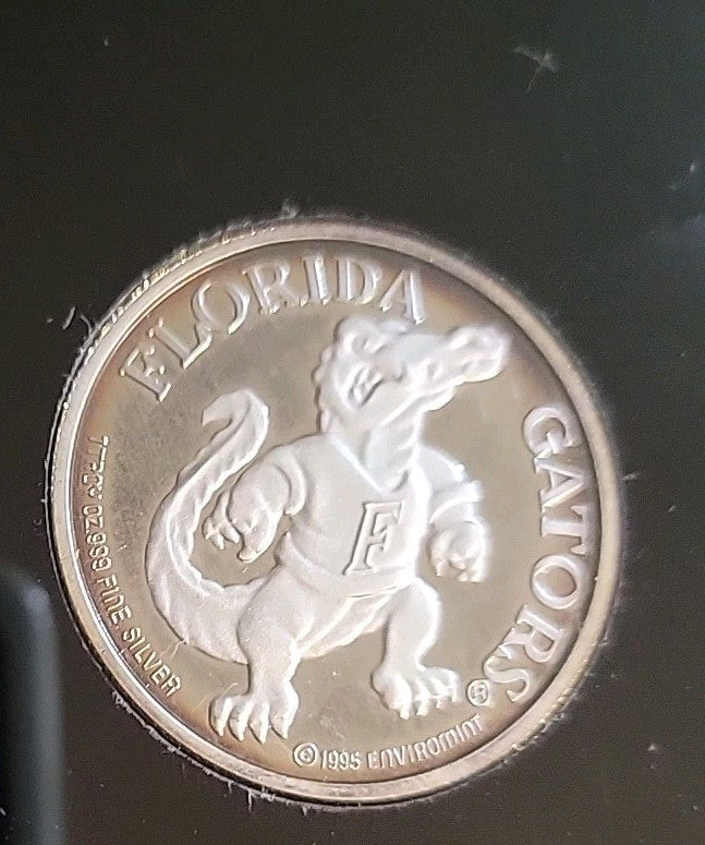 UNCIRCULATED University of Fla. 1996  Silver Coins Proof Set Silver Gold Bronze