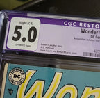 WONDER WOMAN #69 INCREDIBLY BEAUTIFUL BOOK!! 1954 CGC 5.0 Restored Grade