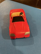 Vintage DC Comic Burger King Kids Club Meal Toy 1997 Red Convertible Car