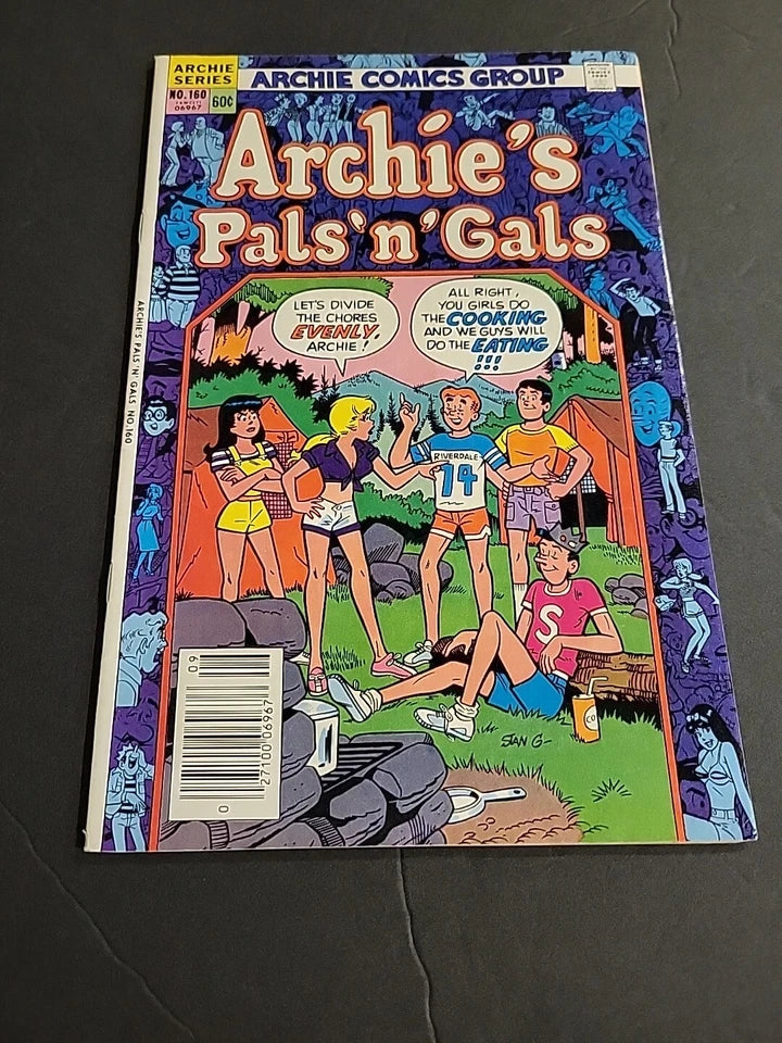 Archie's Pals 'n' Gals #160 1982 Original Cover Art Comic Book Printing Plate