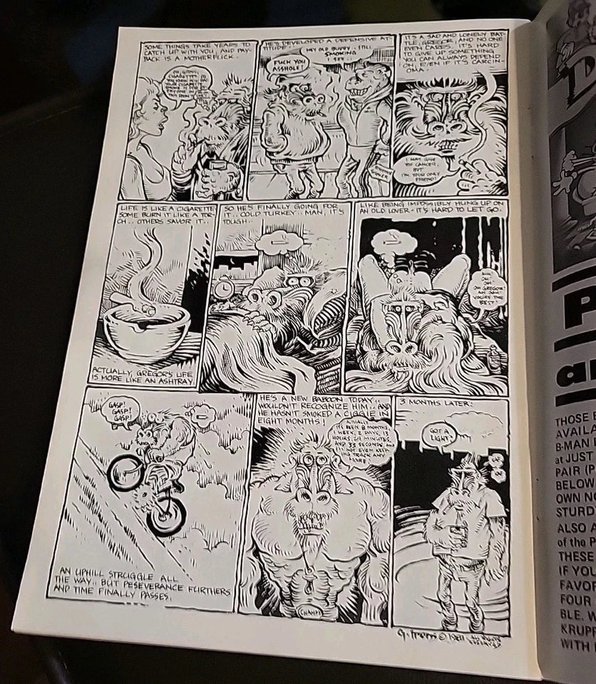 DOPE COMIX #4 /Unread - 1st Print Underground Comic