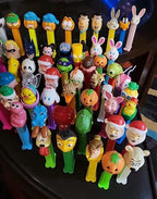 Pez Dispensers Vintage Lot Of 65 Mixed VARIETY