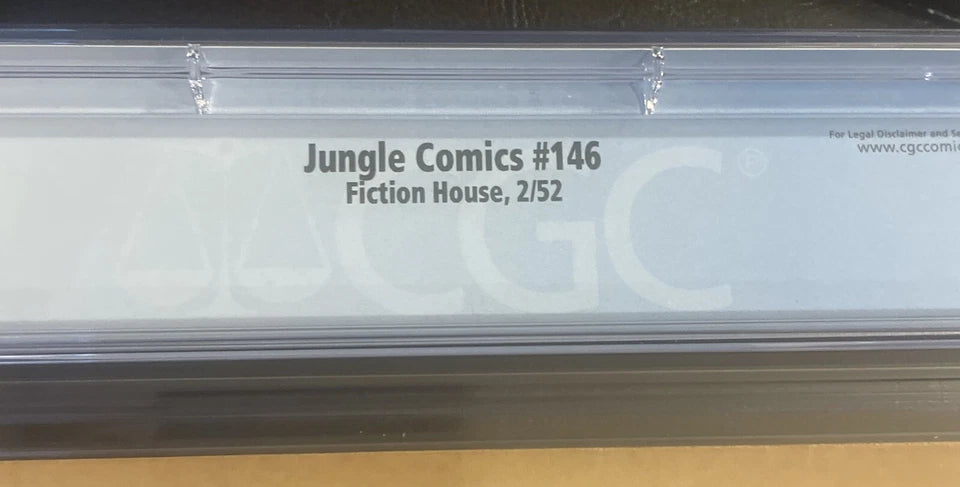 Jungle Comics #146 CGC 3.5 1952 OFF/WHITE Pages Fiction House