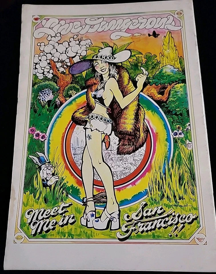 SAN FRANCISCO Comic Book #4 Underground Comix 1973