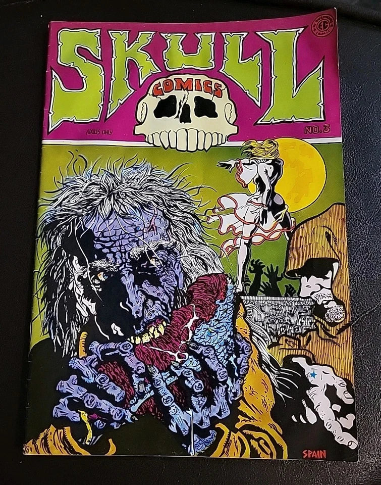 Skull #3 Underground Comic R Corben Jaxon D. Sheridan G Shelton 1st Print Comix