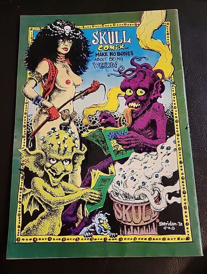 Skull #5 High Grade Underground Comic - Richard Corben - 1st Print Comix