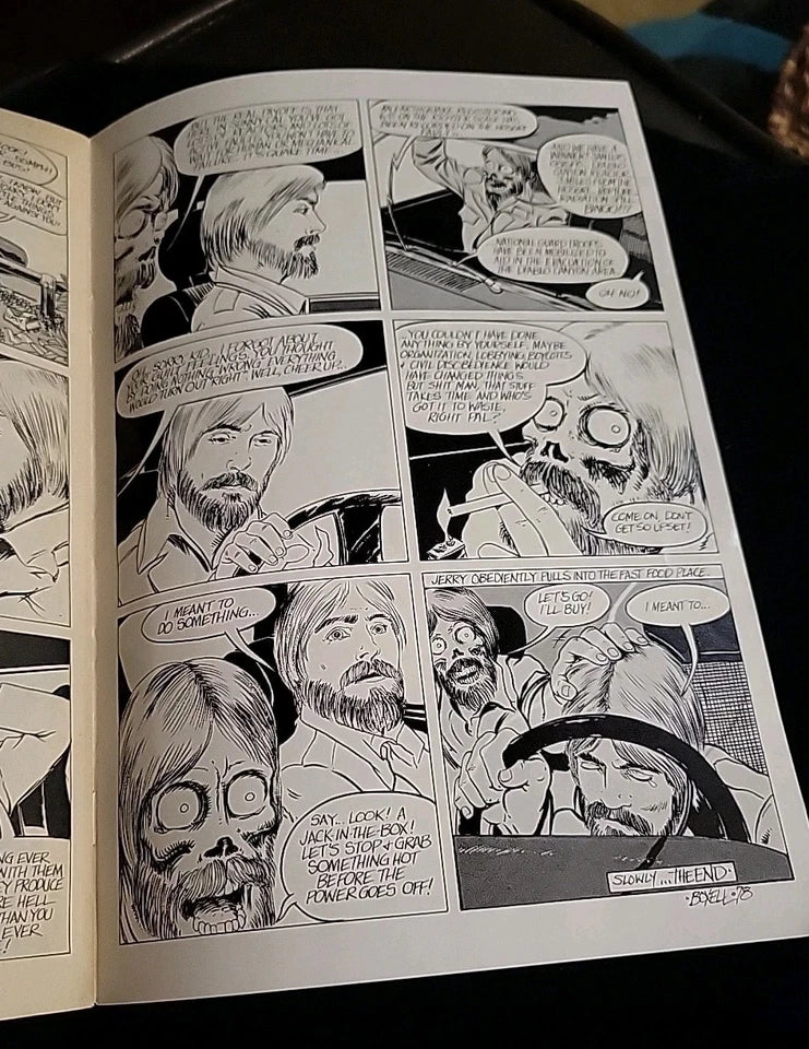 Slow Death #9 Underground Comic Greg Irons Tim Boxell 1st Print Comix