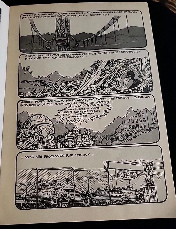 Slow Death #9 Underground Comic Greg Irons Tim Boxell 1st Print Comix