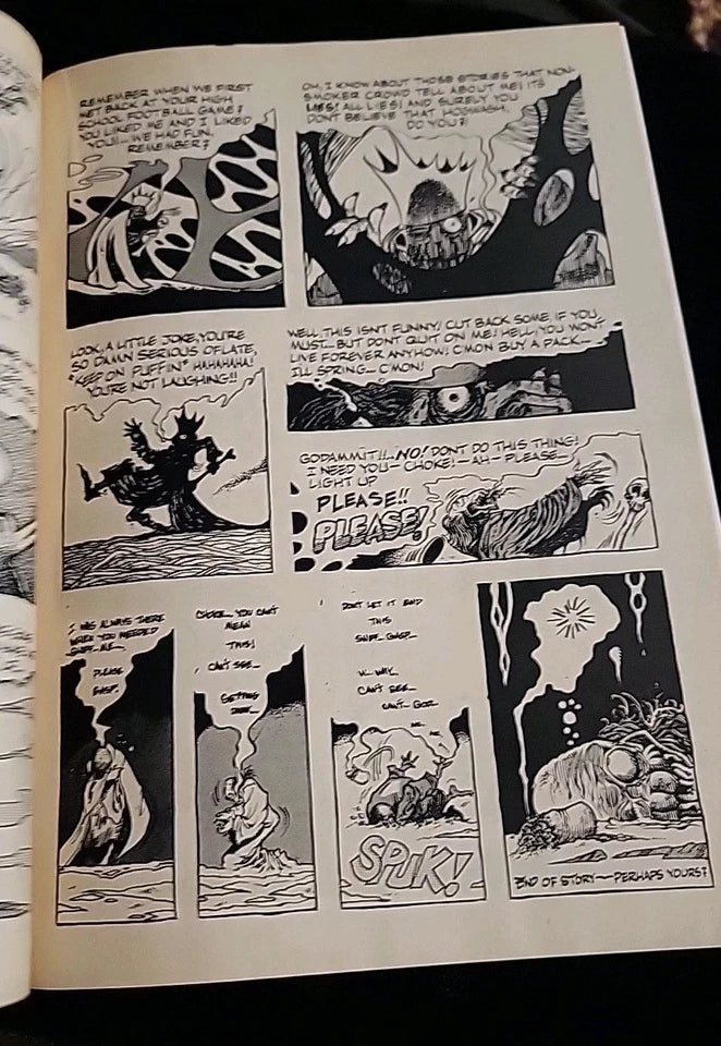 Underground comic SLOW DEATH No. 10 Last Gasp 1.00 cover