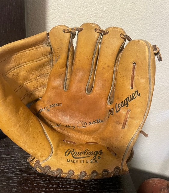 Mickey Mantle Rawlings Vintage 1960s Glove