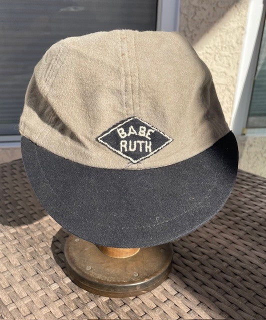BABE RUTH QUAKER OATS FELT BASEBALL CAP 1934-35