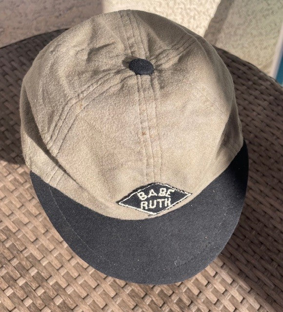 BABE RUTH QUAKER OATS FELT BASEBALL CAP 1934-35